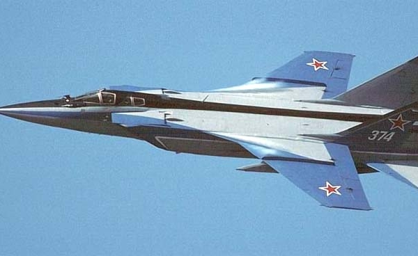 12.Демонстрационный МиГ-31Б.