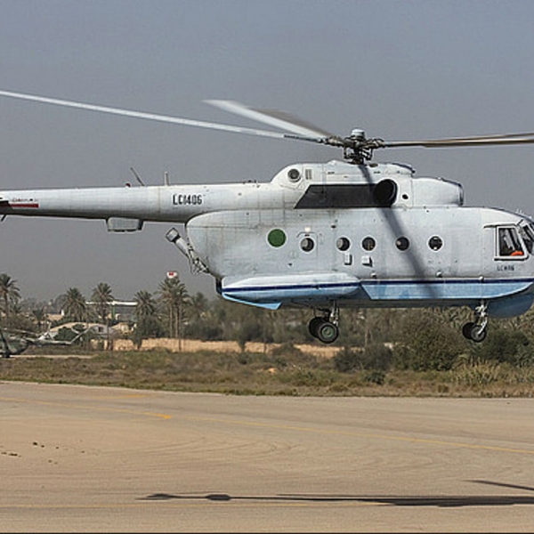 12.Ми-14ПЛ ВМС Ливийской Джемахирии на взлете.