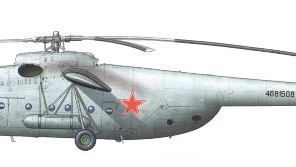 12.Ми-6А ВВС СССР. Рисунок.