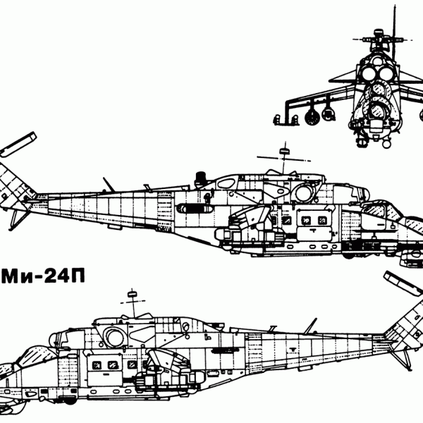 14.Ми-24П. Схема.