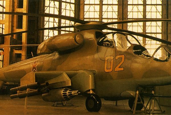 17.Предварительный макет Ми-28.
