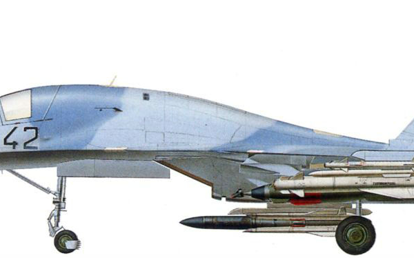 17.Су-27ИБ (Т-10В-1). Рисунок.