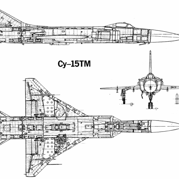 19.Су-15ТМ. Схема 3.