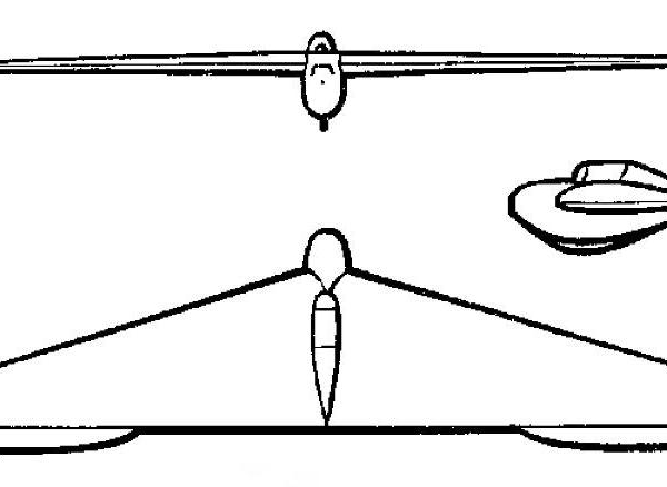 2.БП-1 (ЦАГИ-1). Схема
