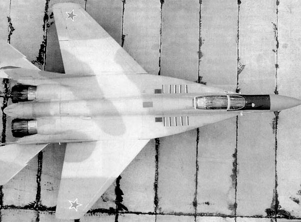 2.МиГ-29М (9-15). Вид сверху.