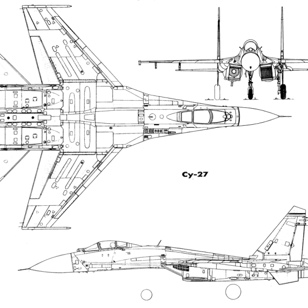 25.Су-27. Схема 2.
