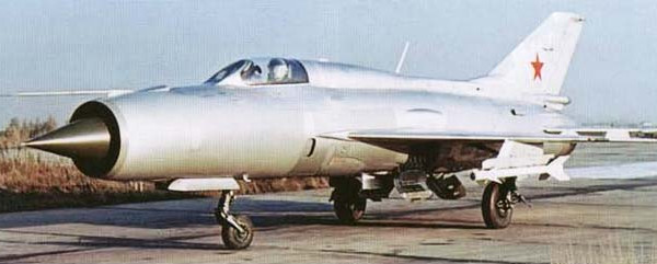 2а.Один из первых серийных МиГ-21ПФ