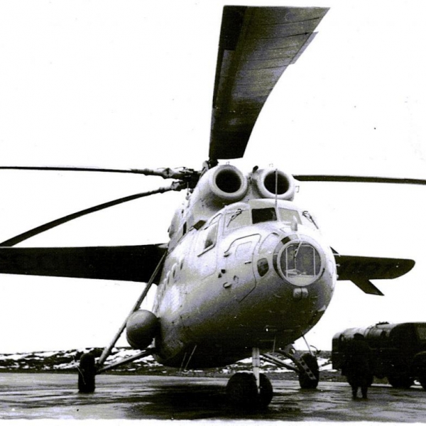 2б.Ми-6А на стоянке. 3