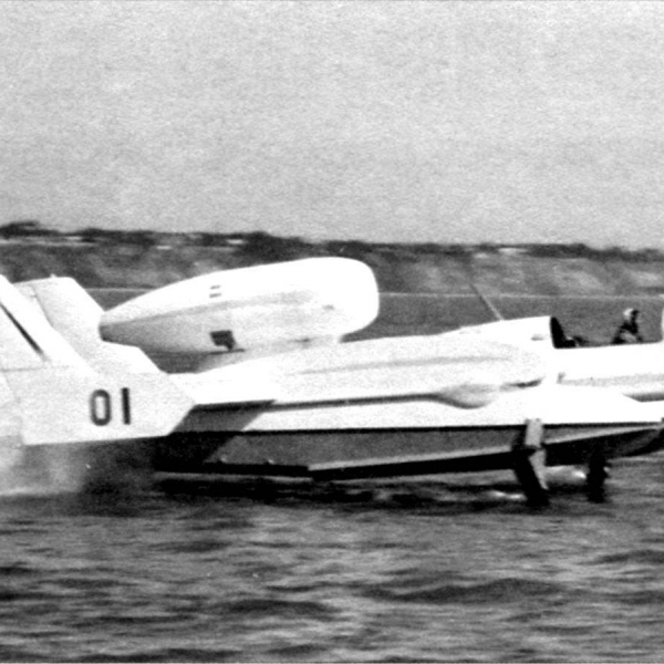 3.Гидролет Бе-1 на испытаниях.