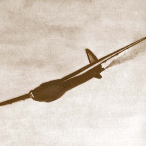3.Ракетоплан РП-318-1 в полете. 28 февраля 1940 г.