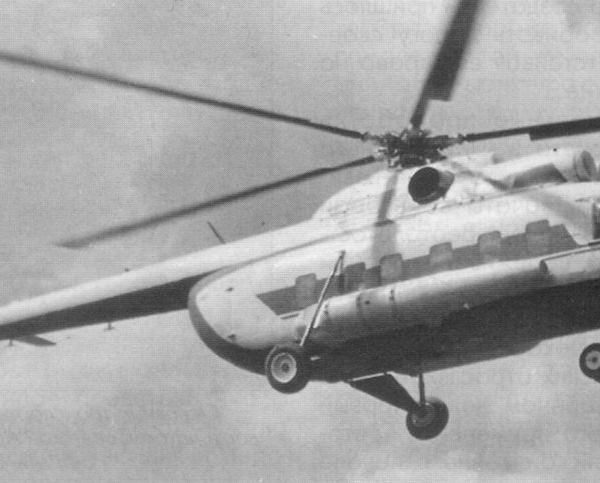 3.Третий прототип В-8А в полете.