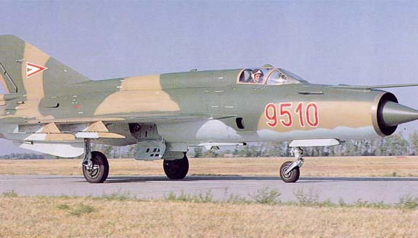 4.МиГ-21МФ ВВС Венгрии.