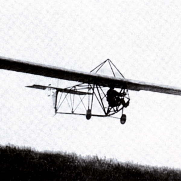 4.Планер КПИР-3 в полете. Август 1925 г.