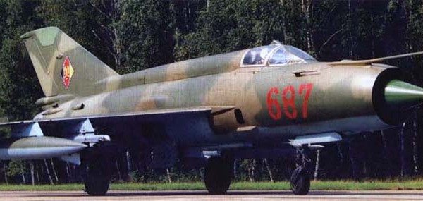 6.МиГ-21МФ ВВС ГДР