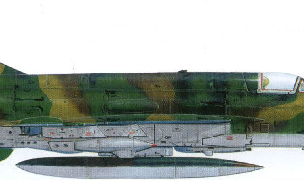 7.МиГ-21М ВВС ГДР. Рисунок.