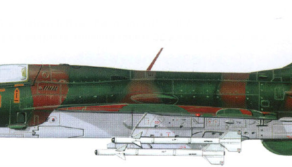 7.МиГ-21ПФ ВВС ГДР. Рисунок.