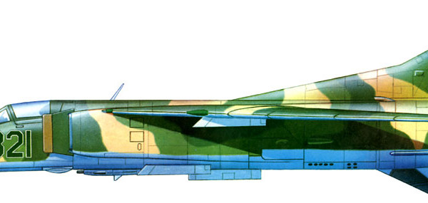 7.МиГ-23Б ВВС СССР. Рисунок.