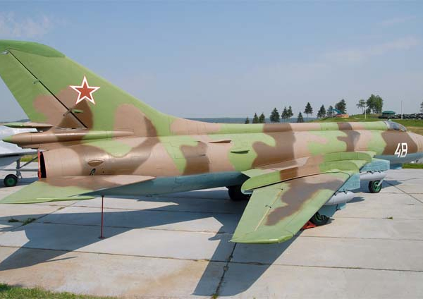 7.Су-17М в музее под Минском