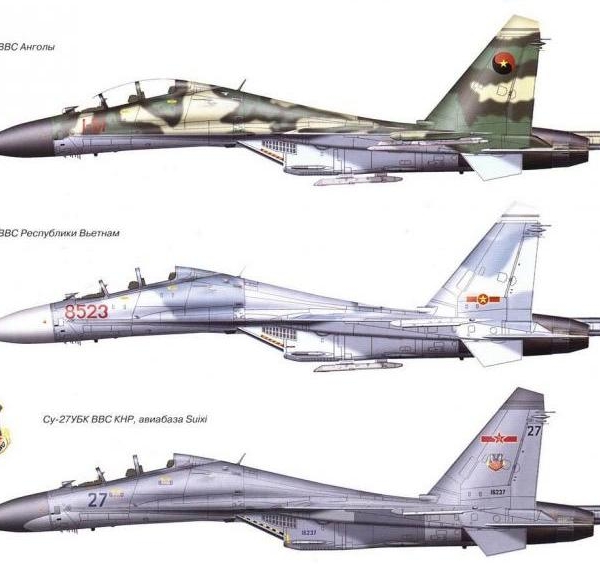 7.Су-27УБК. Рисунок