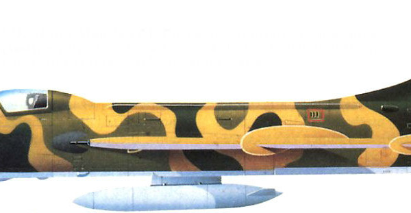 7.Су-7БМК ВВС Алжира. Рисунок.