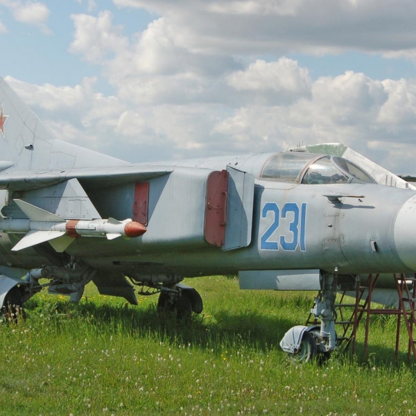 8.Опытный МиГ-23 (23-11-1) в музее ВВС Монино.