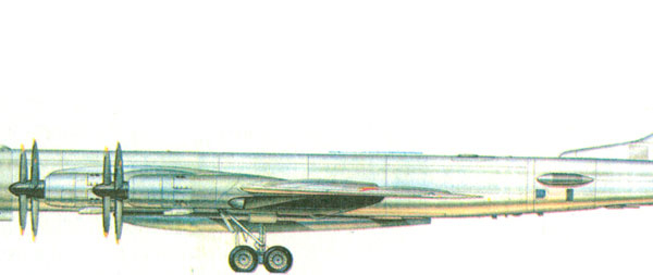 8.Ту-95КМ. Рисунок.