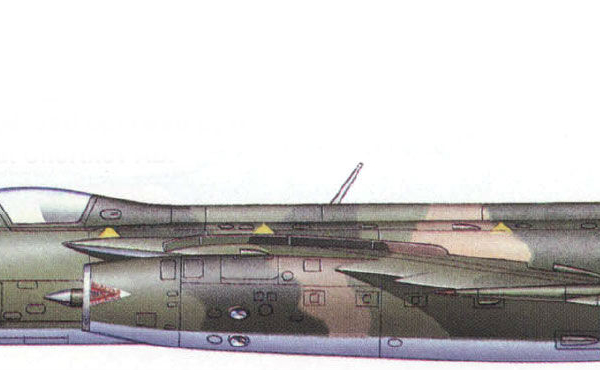 8.Як-28У. Рисунок.