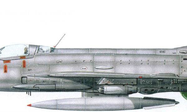 9.МиГ-21Ф ВВС ГДР. Рисунок.
