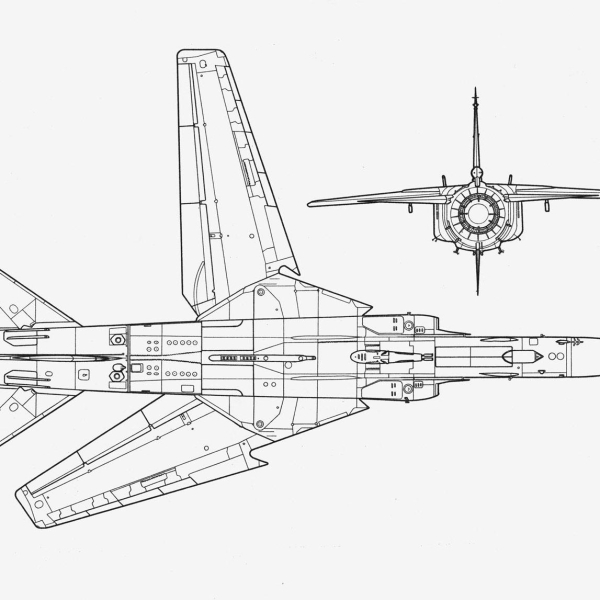 МиГ-23МЛД. Схема 3.