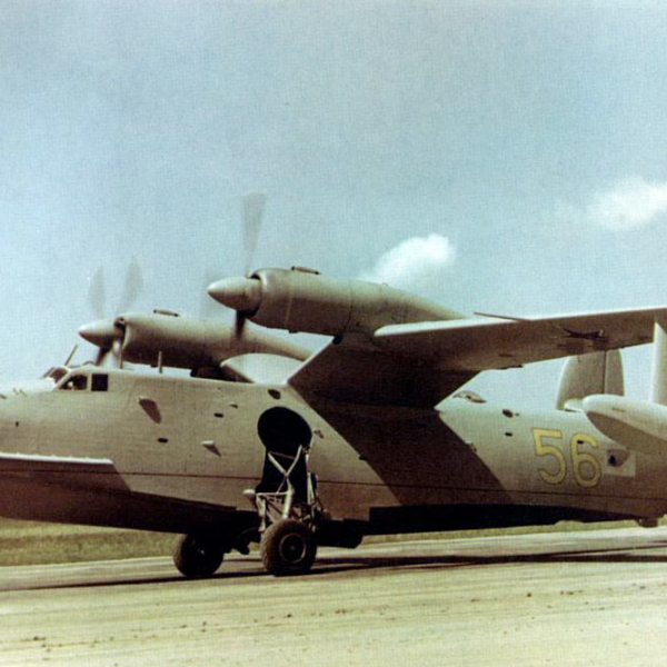 1.Противолодочный самолет-амфибия Бе-12Н.