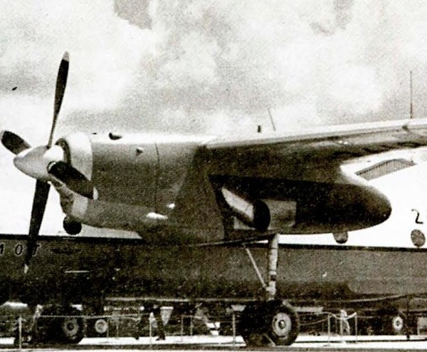 1.Второй опытный Ан-26 в Ле Бурже. 1969 г.