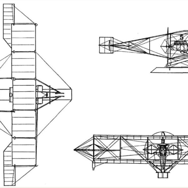 10.Curtiss Model D. Схема 2