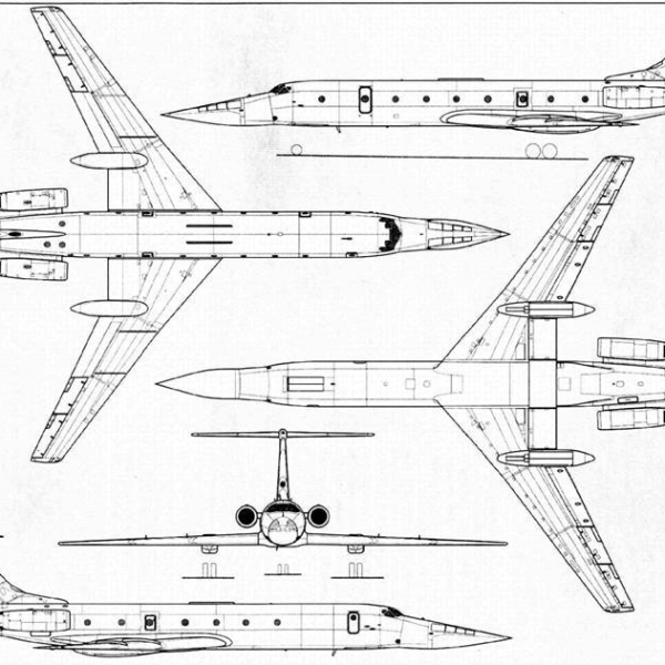 11.Ту-134УБ-Л. Схема.