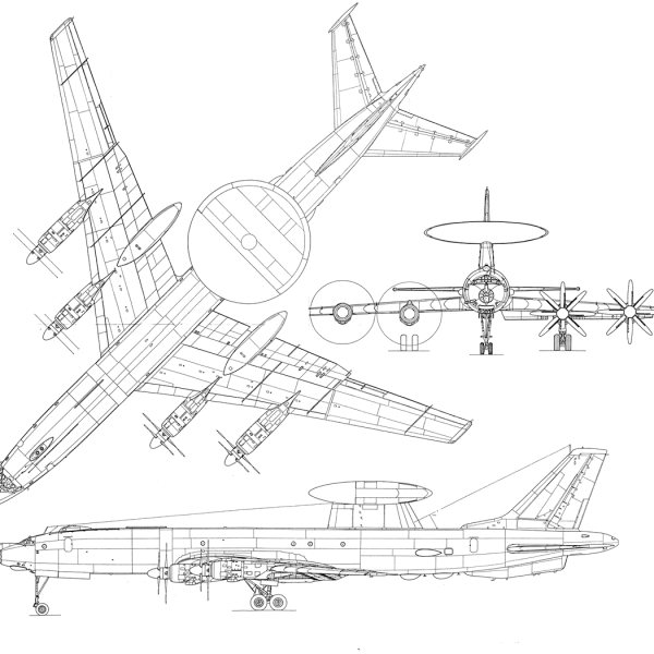 12.Ту-126. Схема 2.