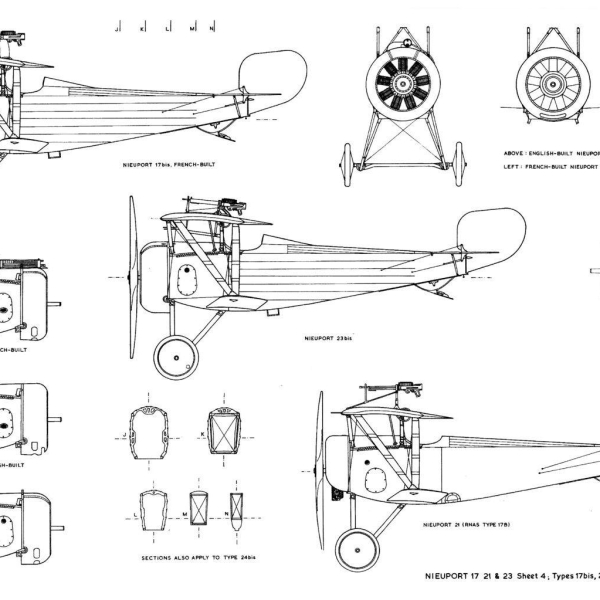 14.Nieuport N.17. Схема 4