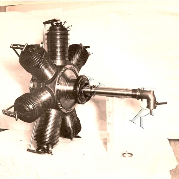 2.Двигатель Gnome 70 л.с. 1