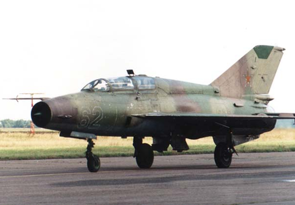 2.МиГ-21УС ВВС СССР.