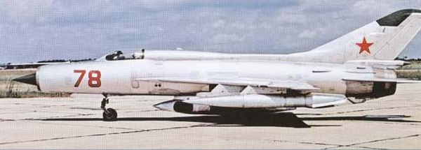 2.Прототип МиГ-21Р (E-7Р)
