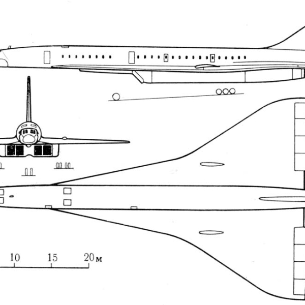 29.Ту-144. Схема 2.