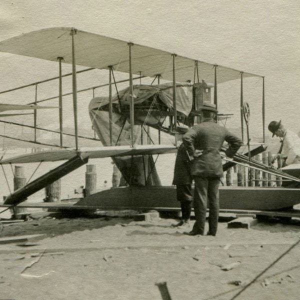 3.Curtiss Model D вариант гидросамолета. 4