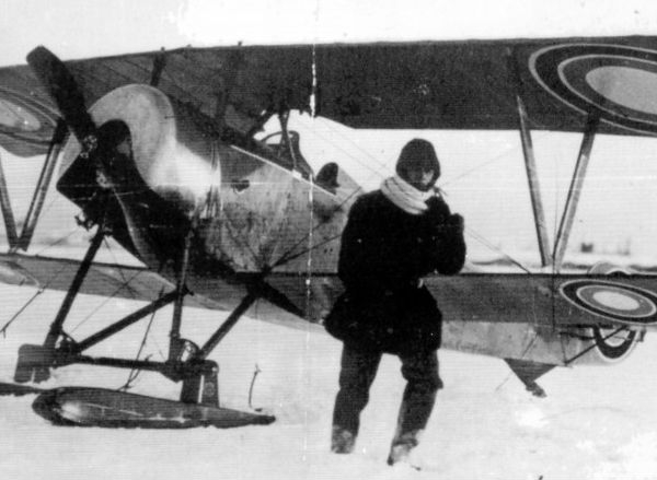 3.Nieuport-11 на лыжном шасси.