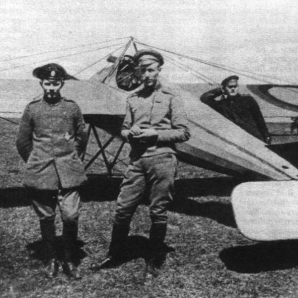 3.Русские пилоты у Morane-Saulnier N.