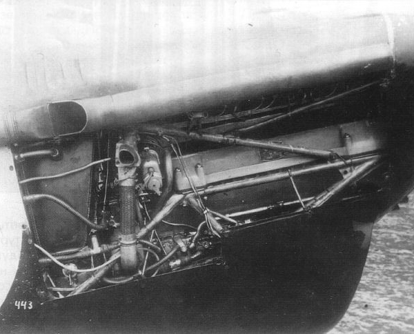3д.Двигатель М-34 на доработанном АНТ-25-2