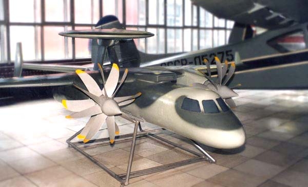 4.Аэродинамическая модель Як-44Э