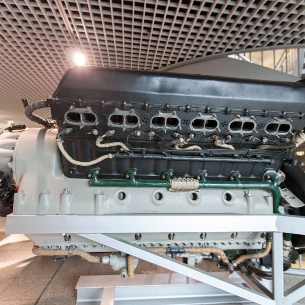 4.Двигатель АМ-42 в музее г.Мюнхен.