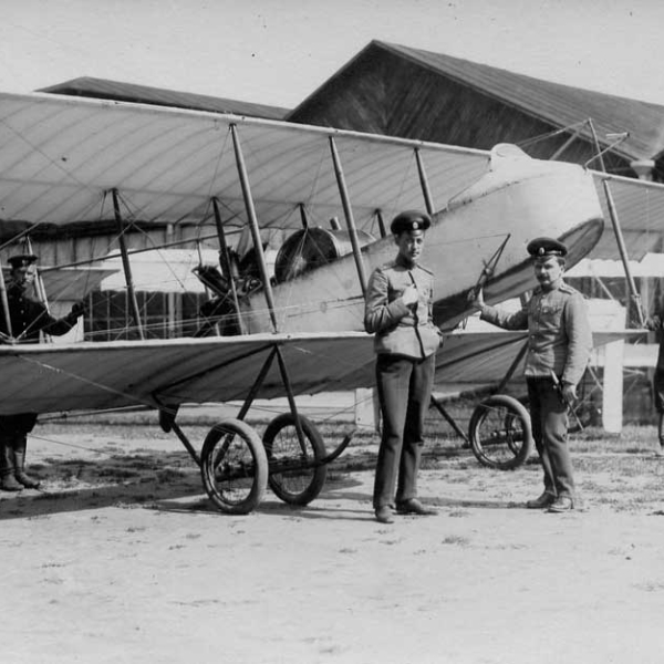 4.Farman HF.16 Гатчинской авиашколы. Лето 1913 г.