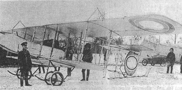 4а.Farman HF.16 Гатчинской авиашколы. Зима 1914 г.