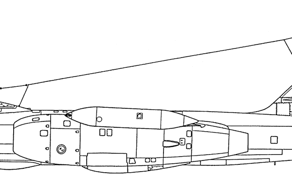 5.Ил-28Т. Схема.