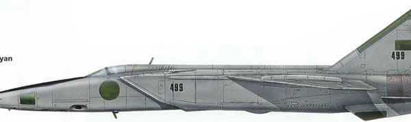 5.МиГ-25РБ ВВС Ливии. Рисунок.