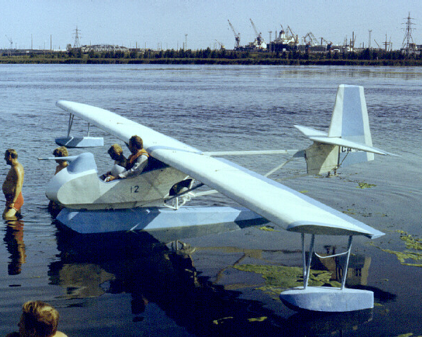 5.Планер СА-9М на Киш-озере.